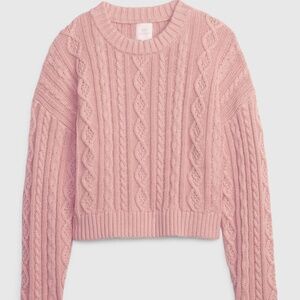 LoveShackFancy x Gap pink sweater NWT